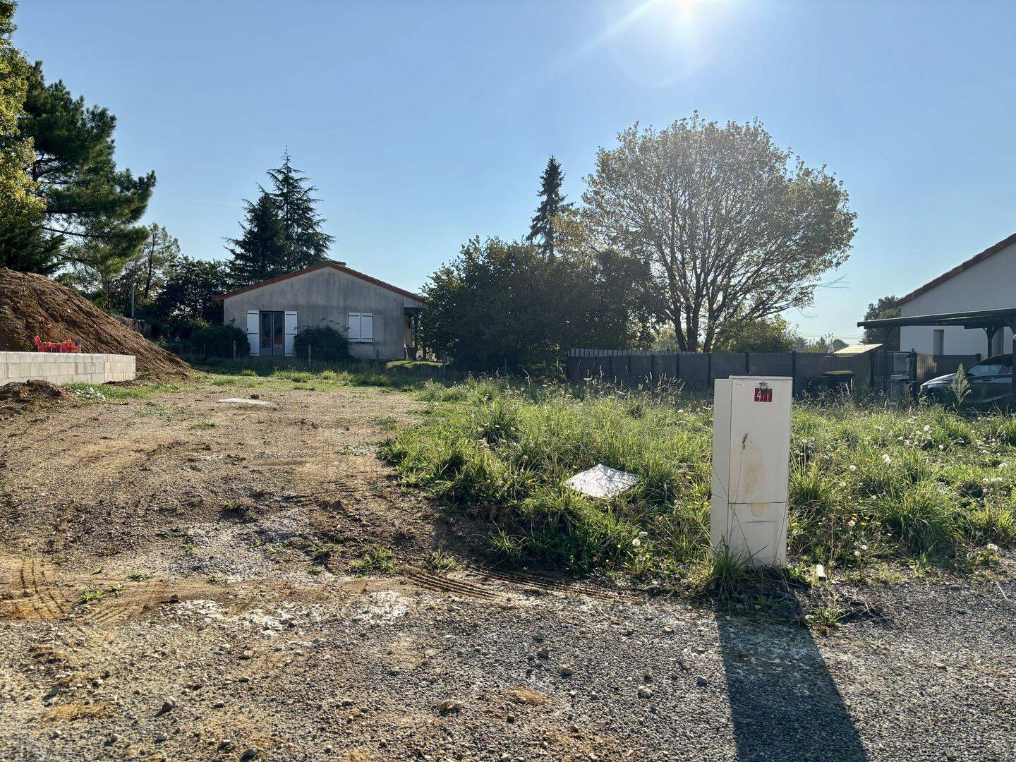 Jardin - terrain à Iteuil